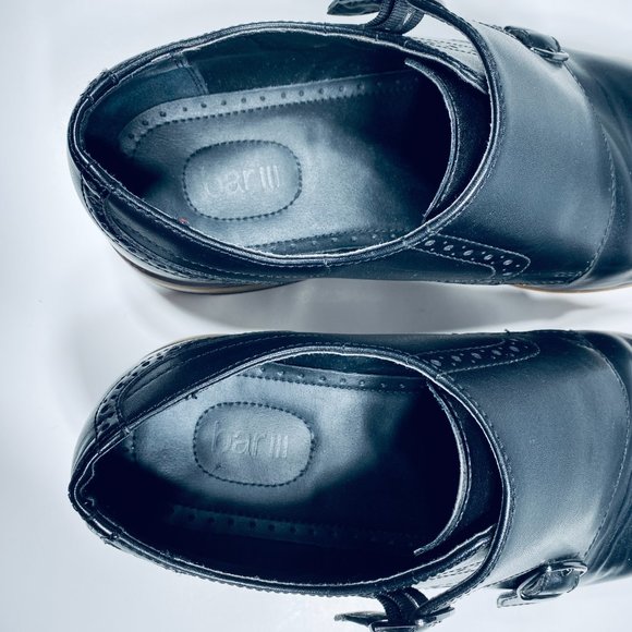 Bar III Jesse Monk-strap Leather Oxfords Black Size 10.5 Wide main image 7